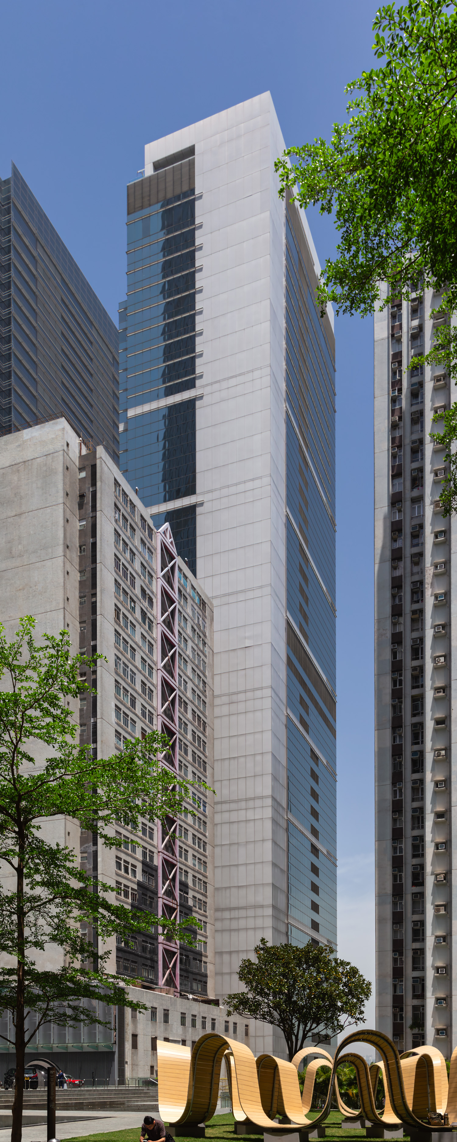 Oxford House Time Warner, Hong Kong - View from the south. © Mathias Beinling